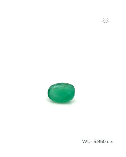LightCoded Zambian Emerald - 5.950 Ct 