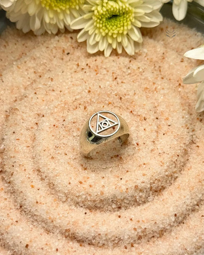 Lightcoded Alchemy Ring - Turn Pain into Power 