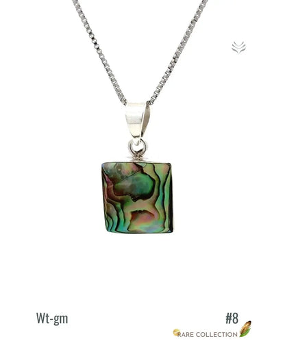 Lightcoded Anti-worry Abalone Shell Pendant 
