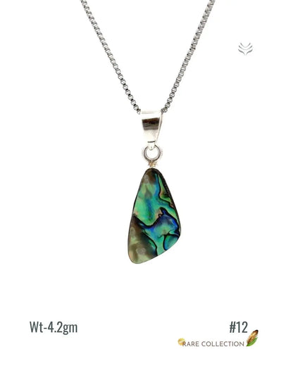 Lightcoded Anti-worry Abalone Shell Pendant 