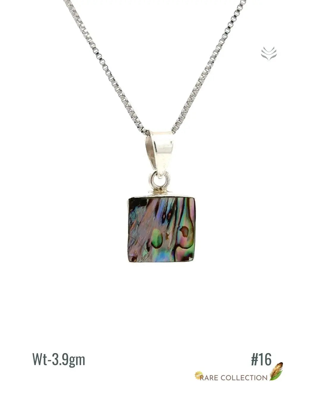Lightcoded Anti-worry Abalone Shell Pendant 
