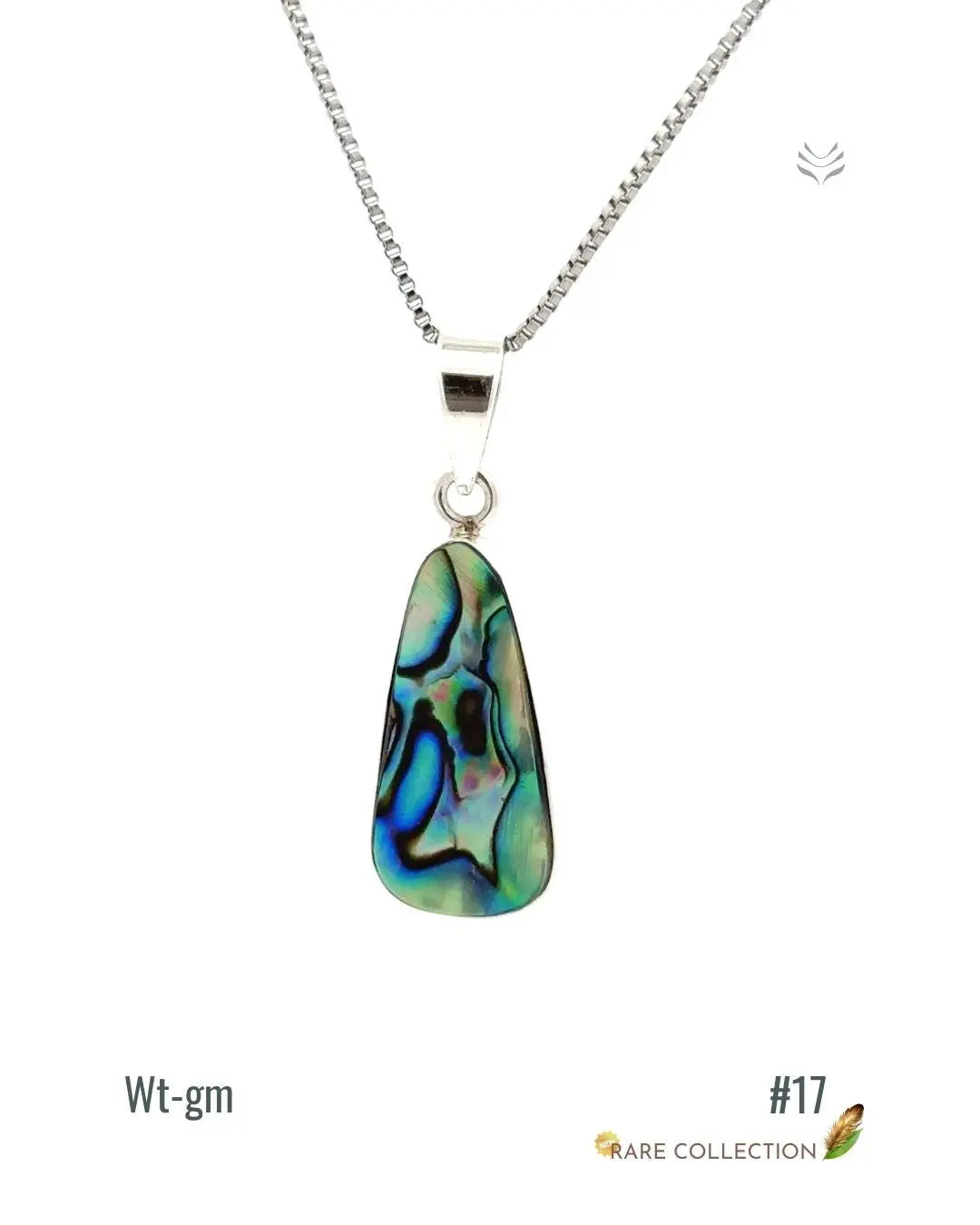 Lightcoded Anti-worry Abalone Shell Pendant 