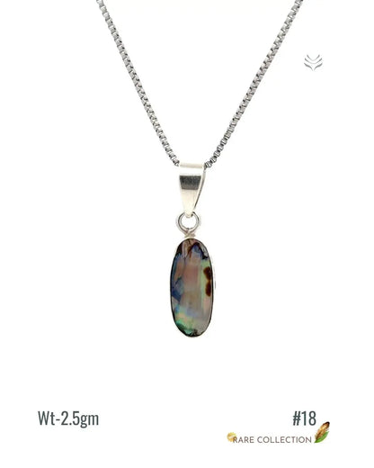 Lightcoded Anti-worry Abalone Shell Pendant 