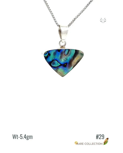 Lightcoded Anti-worry Abalone Shell Pendant 