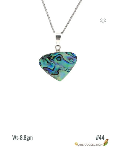 Lightcoded Anti-worry Abalone Shell Pendant 