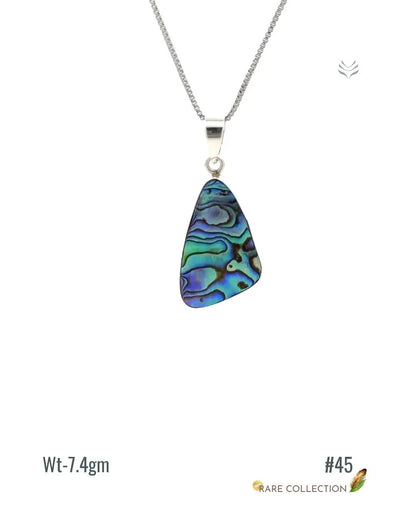 Lightcoded Anti-worry Abalone Shell Pendant 