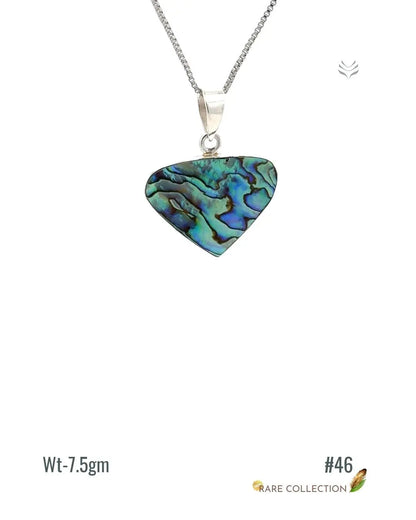 Lightcoded Anti-worry Abalone Shell Pendant 