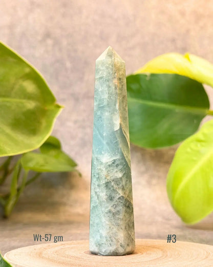 Lightcoded Aquamarine Tower 