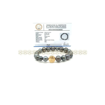 Lightcoded Black Pearl Bracelet 