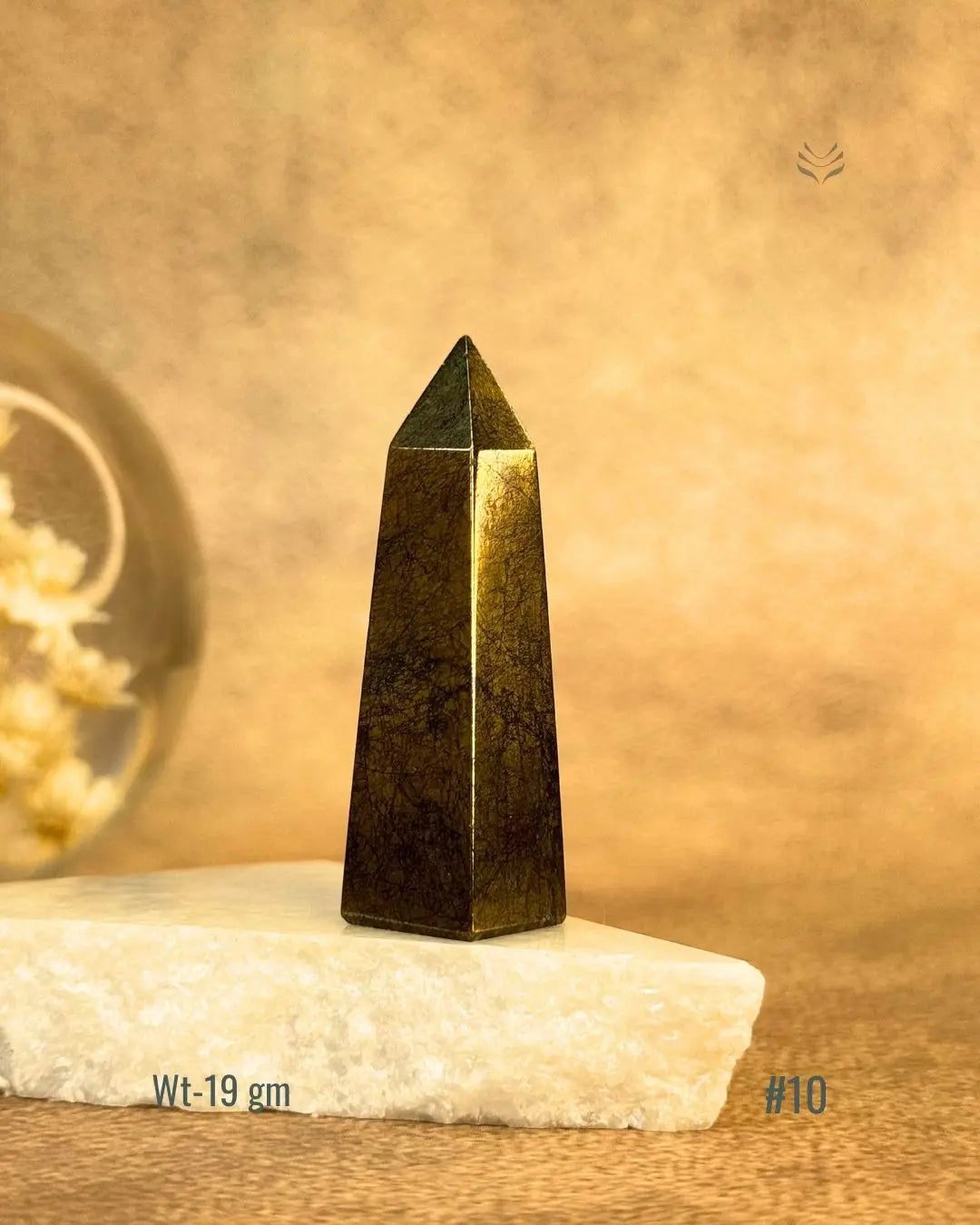 Lightcoded Covellite Tower 