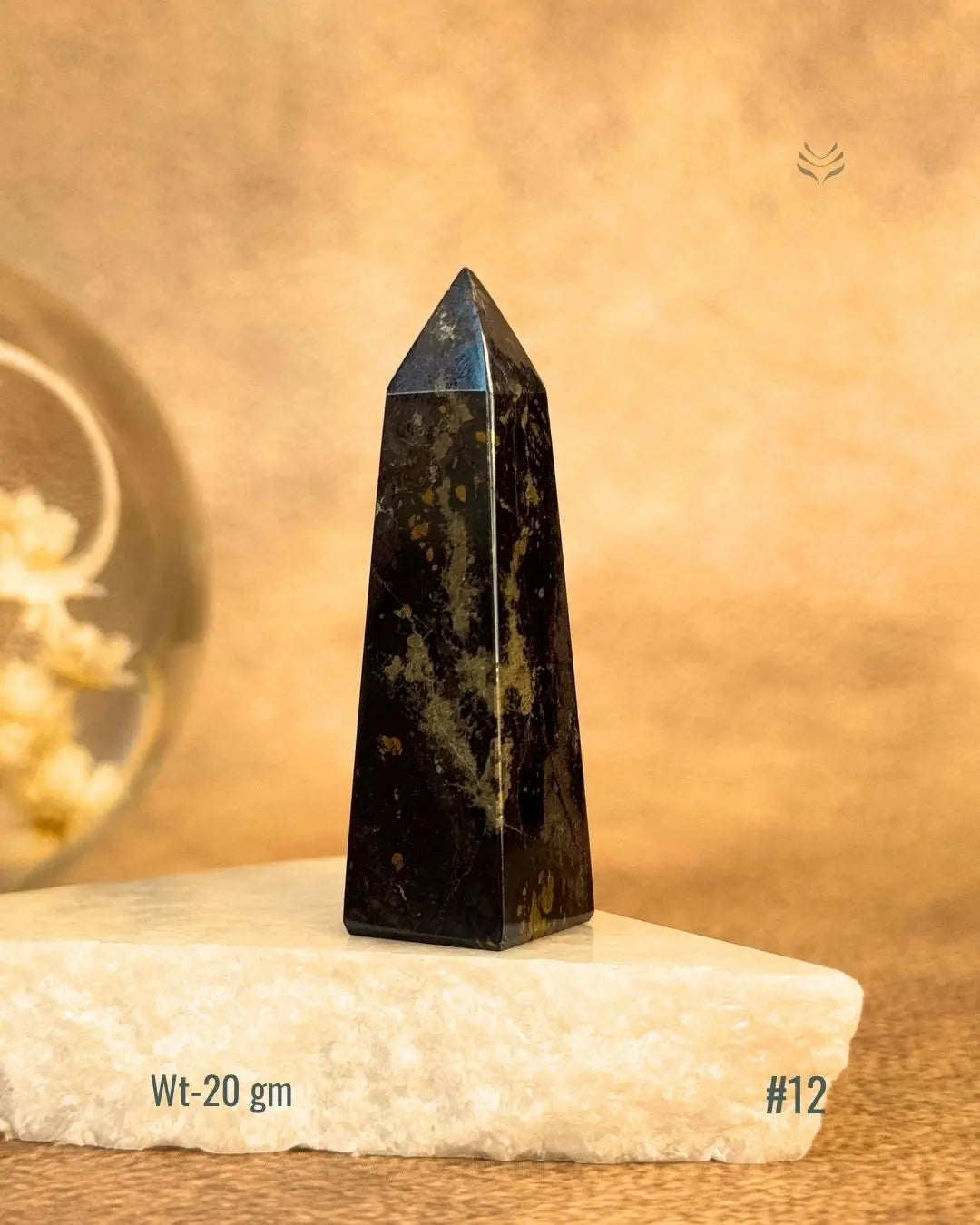 Lightcoded Covellite Tower 