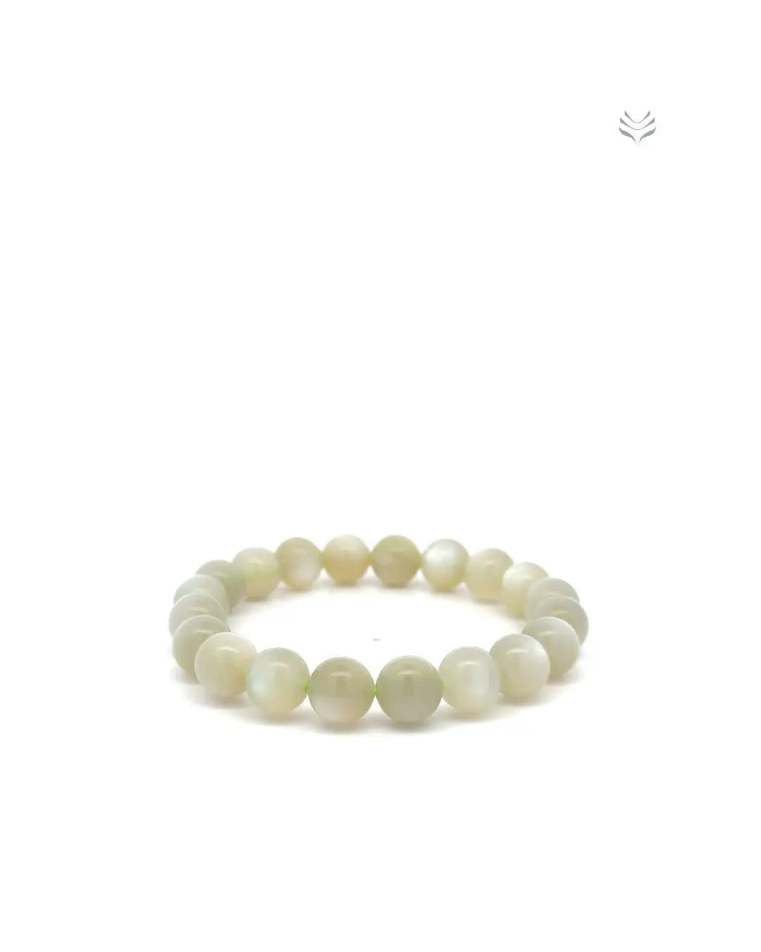 Lightcoded Emotional Friend - Green Moonstone Bracelet 
