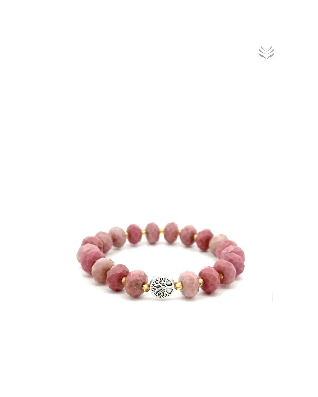 Lightcoded Find Love Energy Rhodonite Bracelet 