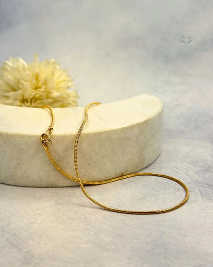 Lightcoded Gold-Plated Silver Chain 