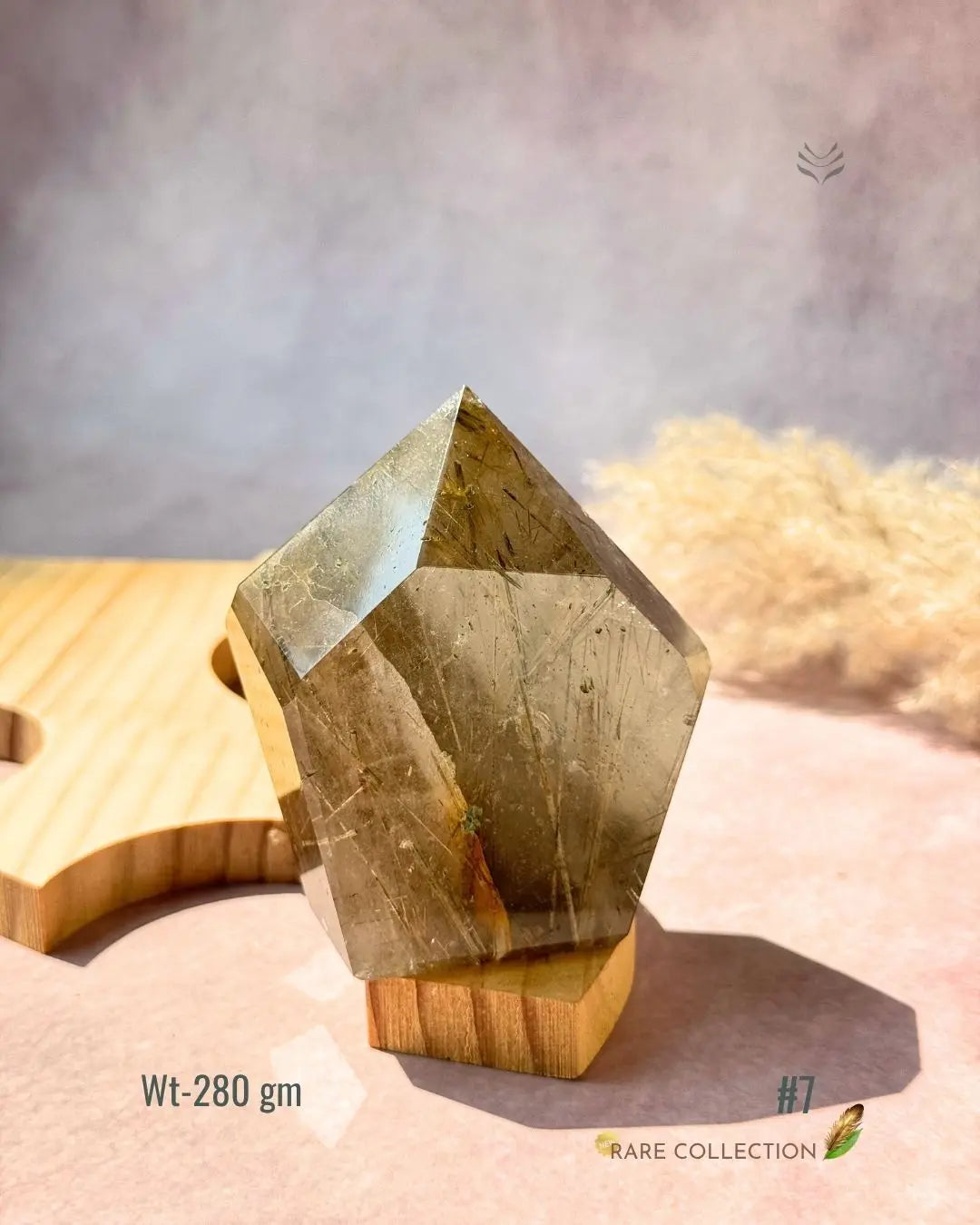 Lightcoded Golden Healer Quartz Tower 