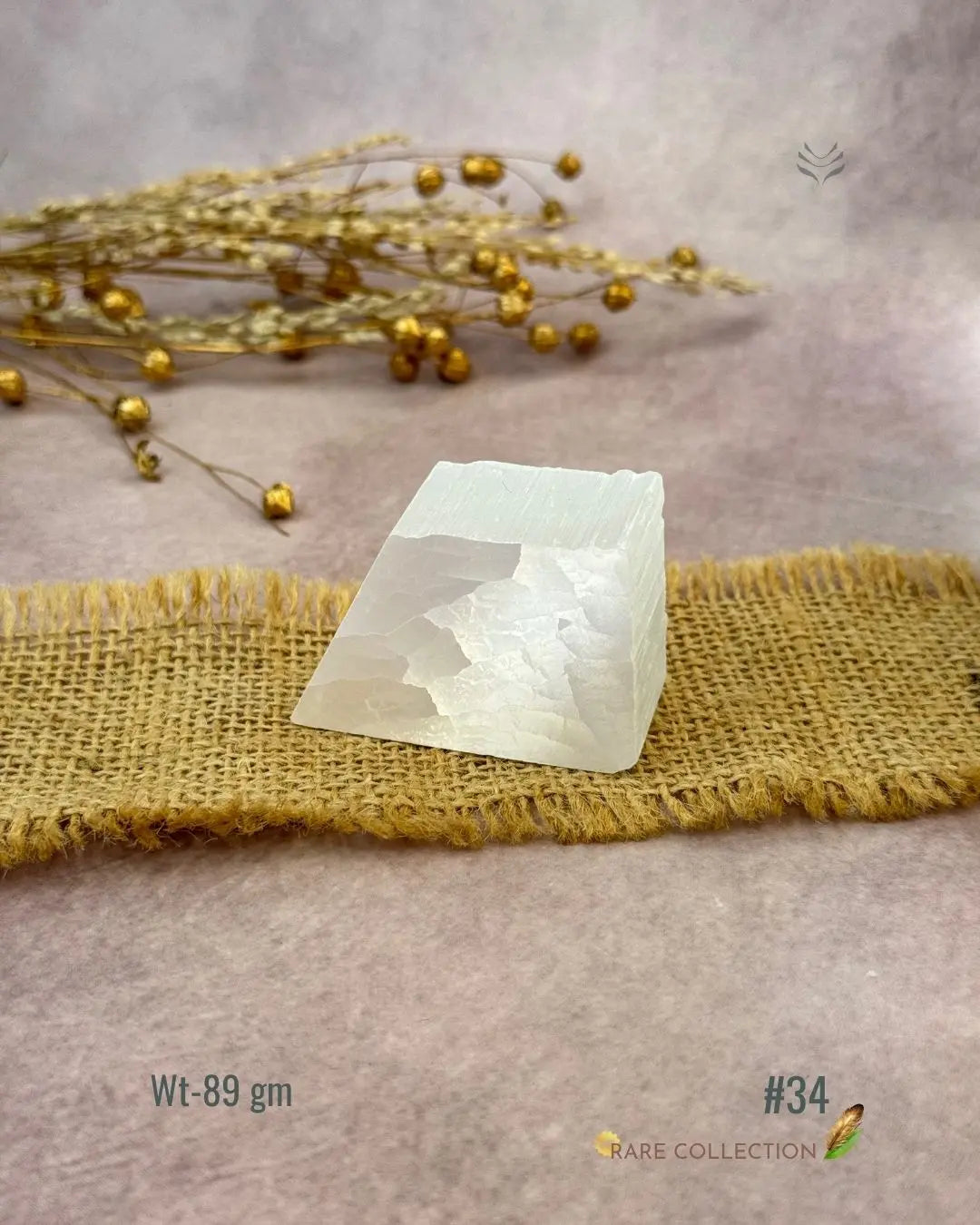 Lightcoded Magnify Wealth Goals Selenite 