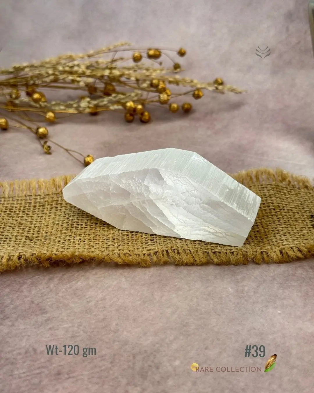 Lightcoded Magnify Wealth Goals Selenite 