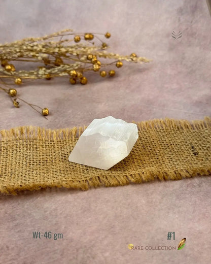 Lightcoded Magnify Wealth Goals Selenite 