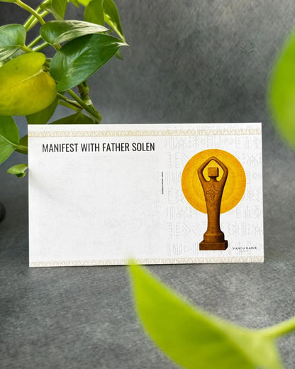 Lightcoded Manifest with Father Solen Cheque 