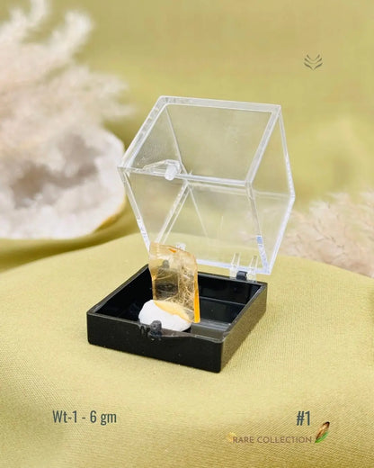 Lightcoded Mini Magick Yellow Amber Calcite 