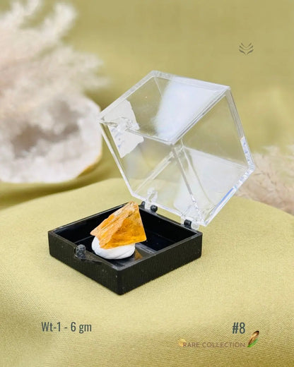 Lightcoded Mini Magick Yellow Amber Calcite 