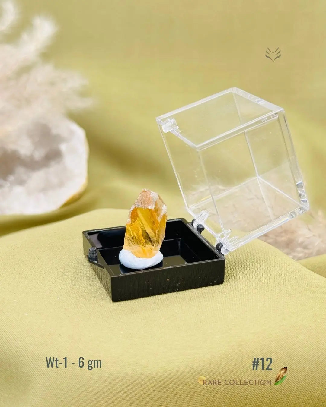 Lightcoded Mini Magick Yellow Amber Calcite 