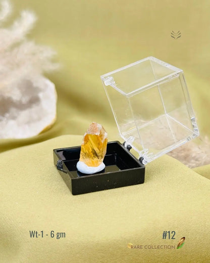 Lightcoded Mini Magick Yellow Amber Calcite 