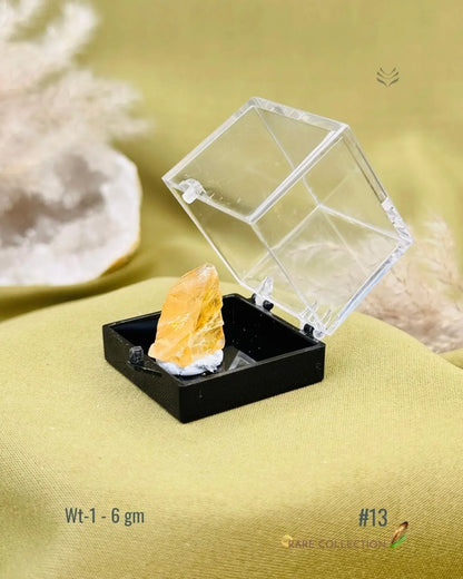 Lightcoded Mini Magick Yellow Amber Calcite 