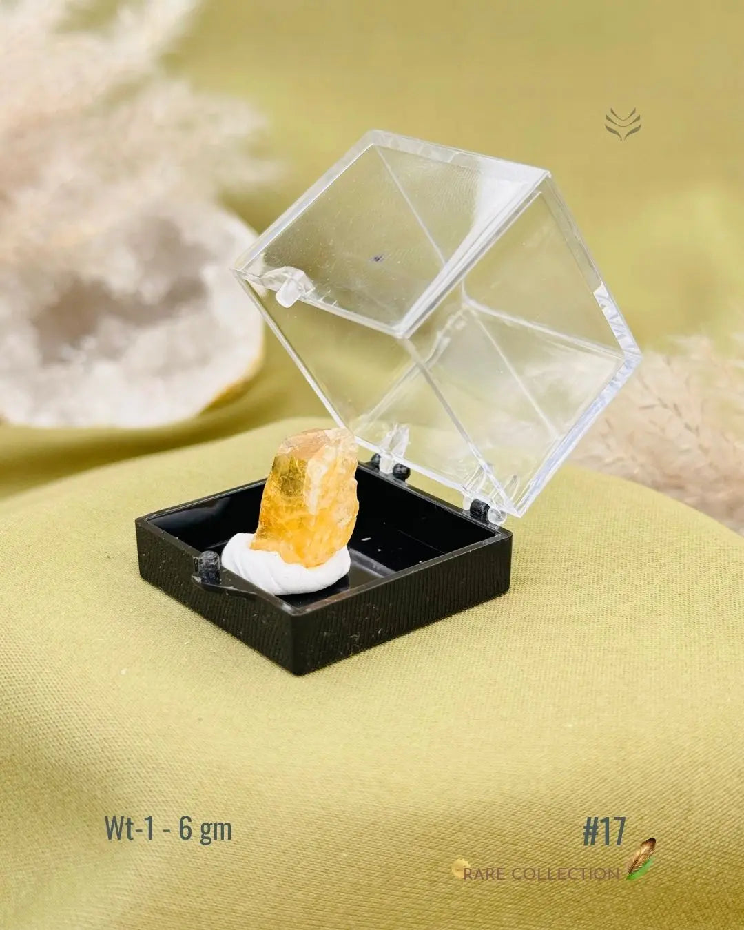 Lightcoded Mini Magick Yellow Amber Calcite 