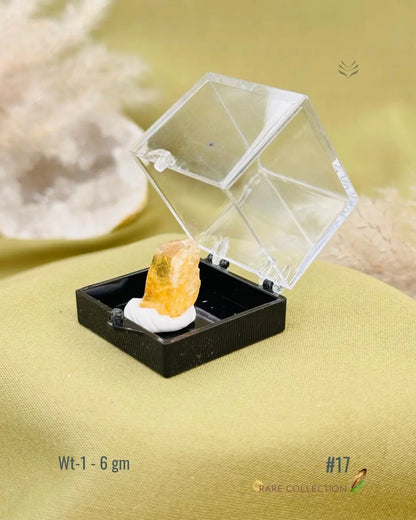 Lightcoded Mini Magick Yellow Amber Calcite 