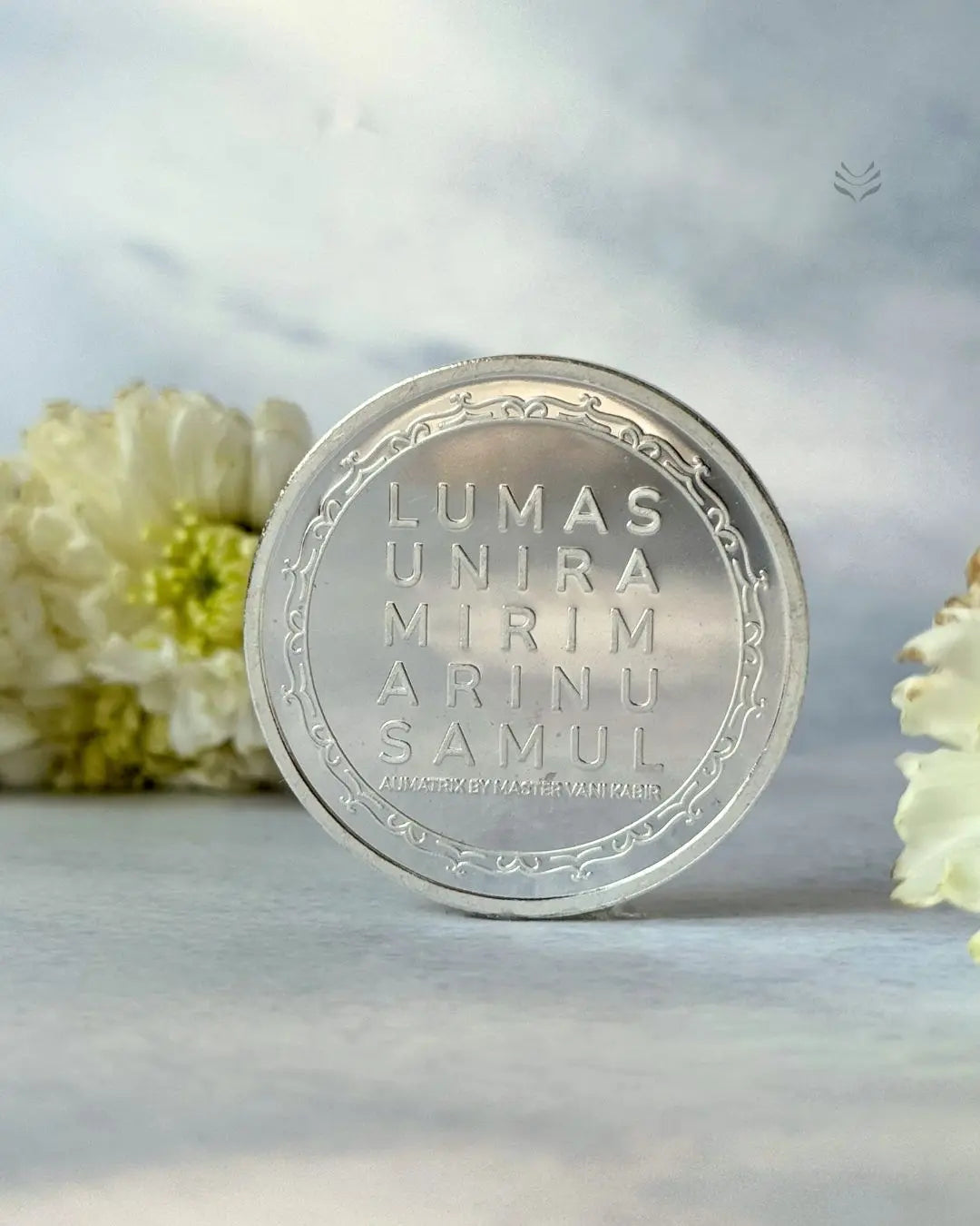 Lightcoded Miracle of Aumatrix Ganesha and Laxmi Coin 