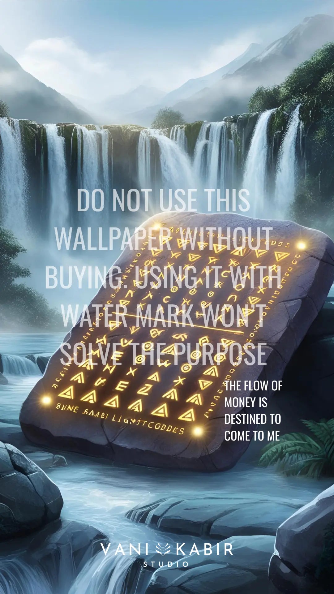 Lightcoded Money Inflow Mobile Wallpaper 