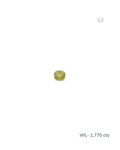 Lightcoded Natural Green Sphene - 1.770 Ct 