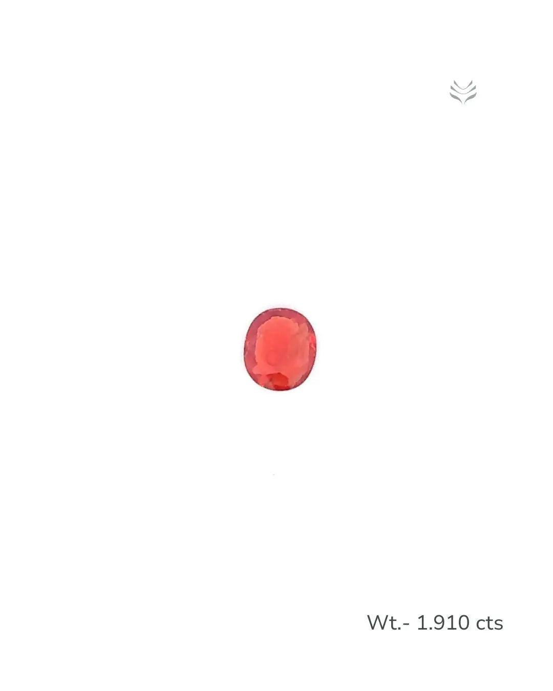 Lightcoded Natural Orange Sapphire - 1.910 Ct 