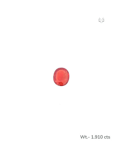 Lightcoded Natural Orange Sapphire - 1.910 Ct 