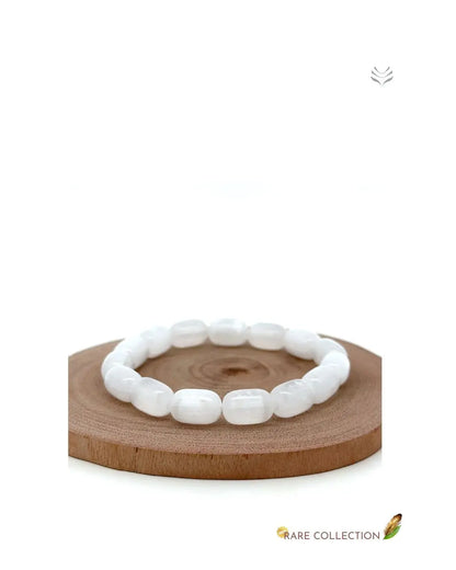 Lightcoded Peruvian Selenite Bracelet 