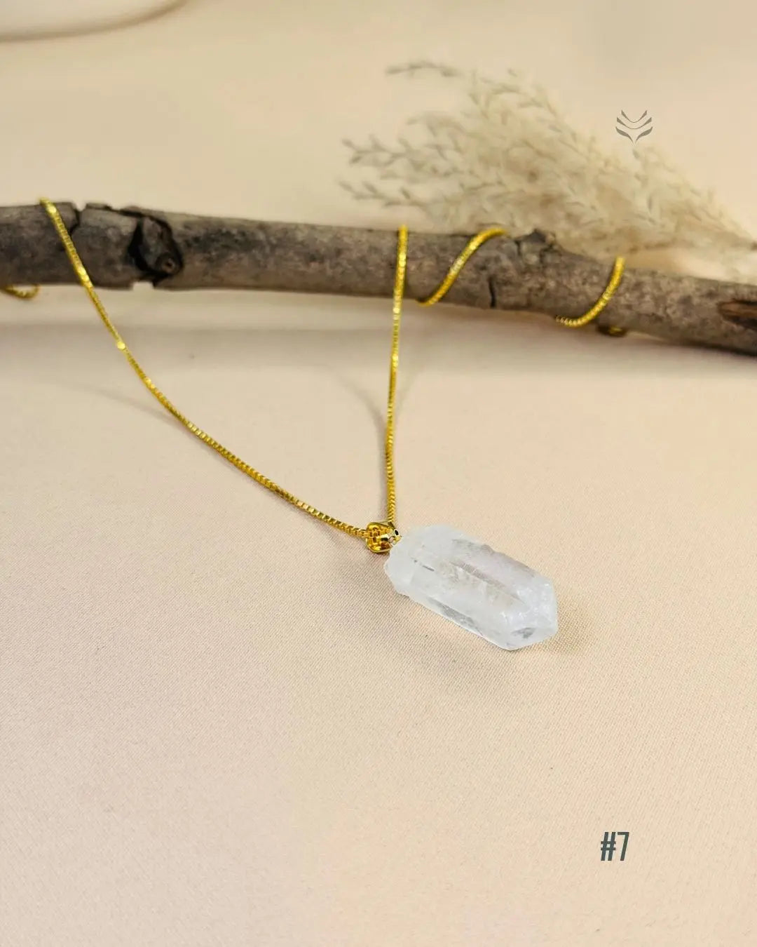 Lightcoded Point of Success – Clear Quartz Pendant 
