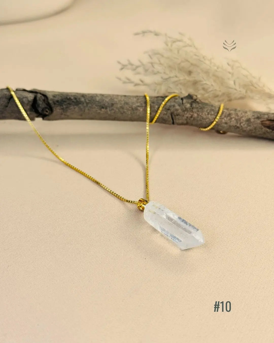 Lightcoded Point of Success – Clear Quartz Pendant 