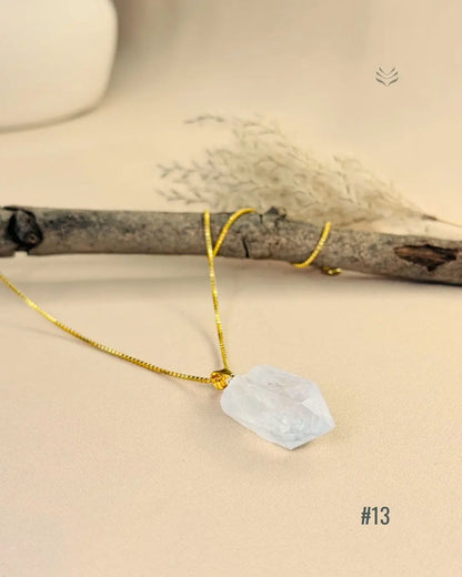 Lightcoded Point of Success – Clear Quartz Pendant 