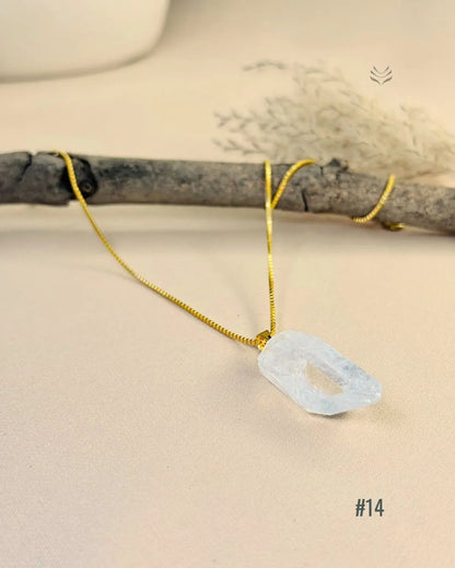 Lightcoded Point of Success – Clear Quartz Pendant 