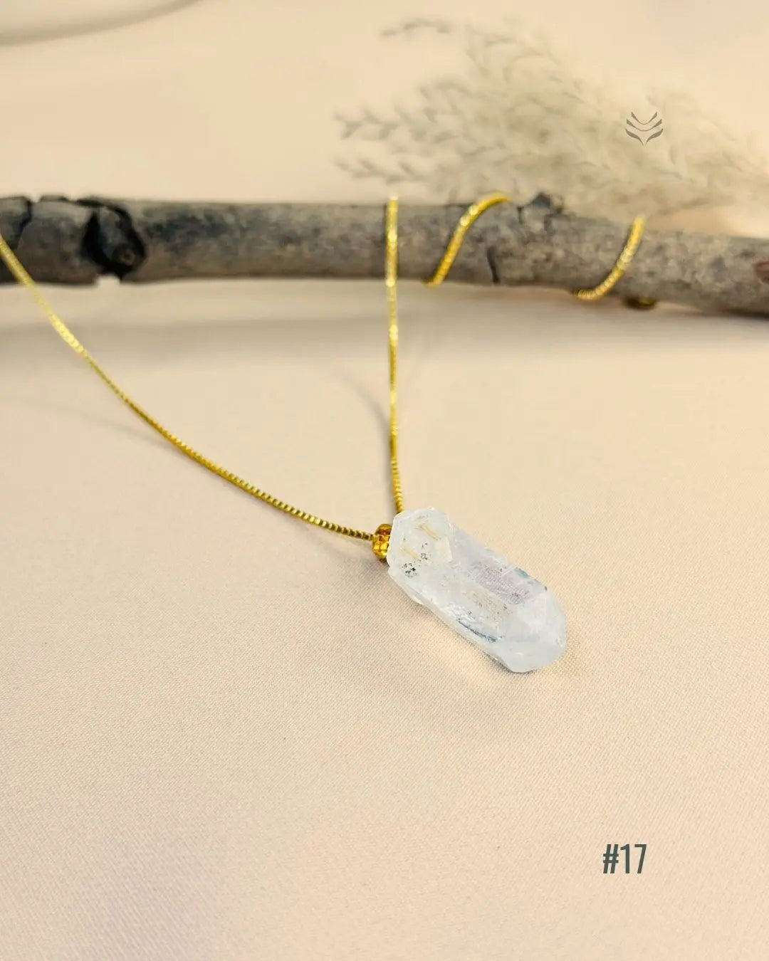 Lightcoded Point of Success – Clear Quartz Pendant 