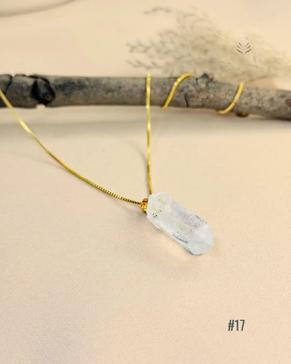 Lightcoded Point of Success – Clear Quartz Pendant 