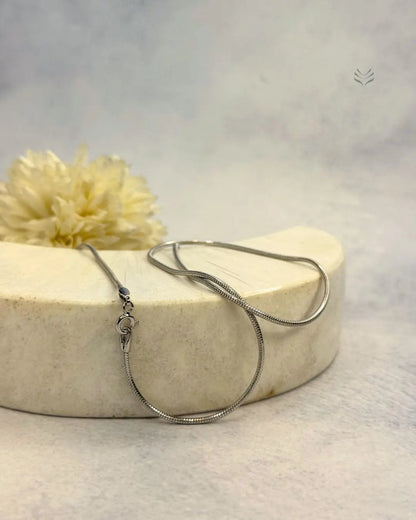 Lightcoded Silver Chain 