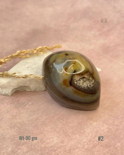 Lightcoded Sulemani Agate Evil Eye 