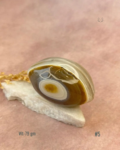Lightcoded Sulemani Agate Evil Eye 