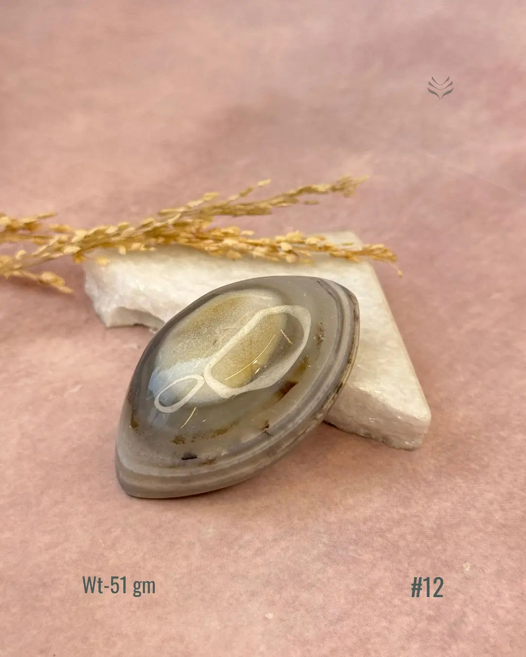 Lightcoded Sulemani Agate Evil Eye 