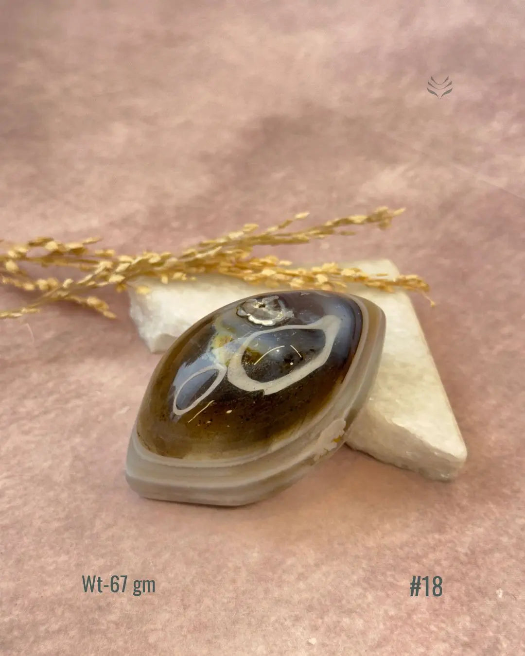 Lightcoded Sulemani Agate Evil Eye 