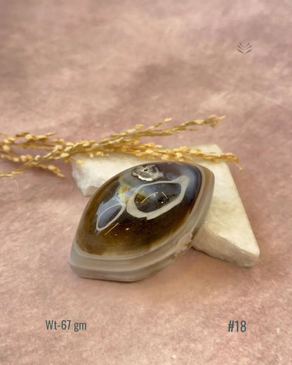 Lightcoded Sulemani Agate Evil Eye 