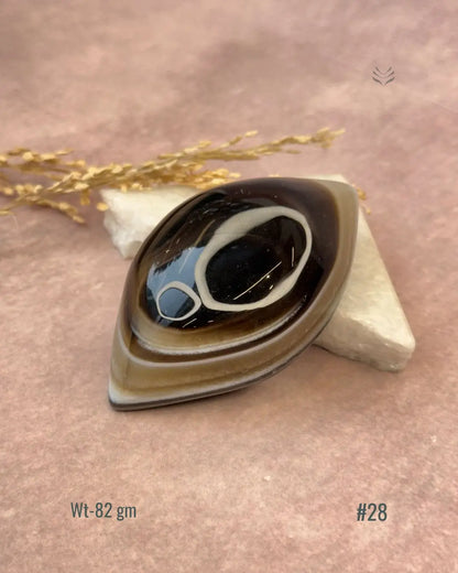 Lightcoded Sulemani Agate Evil Eye 