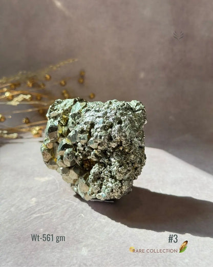 Lightcoded Wealth attractor Iron Pyrite Cluster 